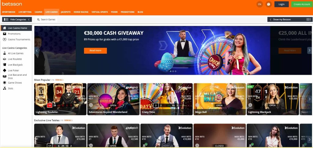 betsson-Available-Games-Live-Casino