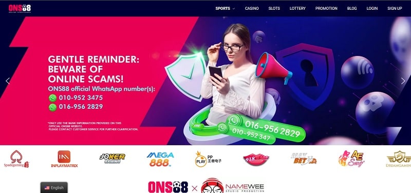 Ons88 Online Casino Malaysia